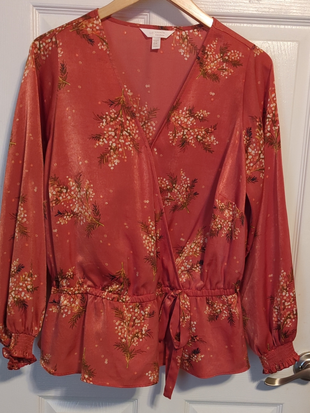 Lauren Conrad Side Tie Blouse